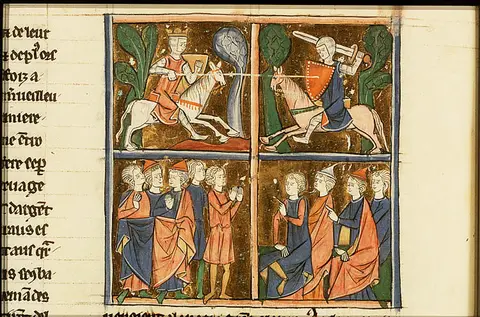 Battle of Zama: combat between Scipio Africanus Major and Hannibal (1st and 2nd of 4)