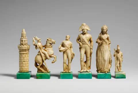 Battle of Austerlitz chessmen (32)