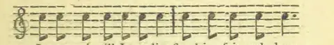 music from "Chronicle of Scottish Poetry; from the thirteenth century to the union of the Crowns: to which is added a glossary".