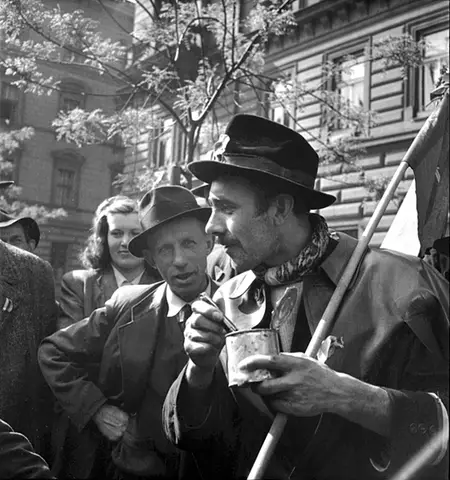 Jaroslav Houf při Pražském povstání 1945