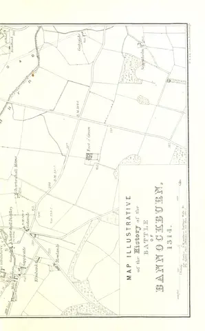 Bannockburn from "A History of the Battle of Bannockburn fought A.D. 1314, with notices of the principal warriors who engaged in that conflict ... With map and armorial bearings".