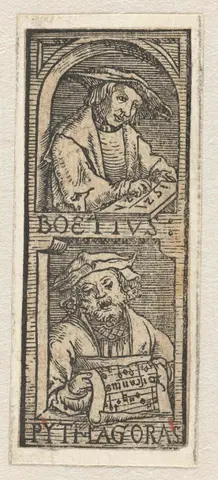 Boëthius en Pythagoras