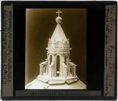 Filippo Brunelleschi. Model of the lantern of the dome of the Basilica di Santa Maria del Fiore