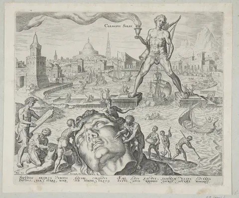 The colossus of Rhodes