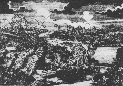 Bombardování Prahy Prusy 1757
