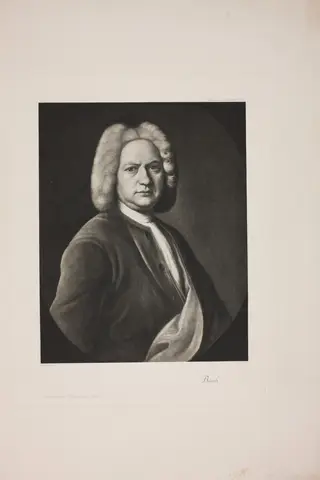 Portrait of Johann Sebastian Bach
