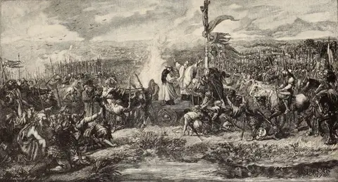 Battle of the Standard (J. Gilbert)