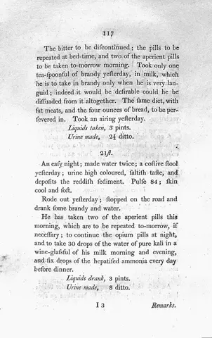 Rollo, Cases of the diabetes mellitus, 1798