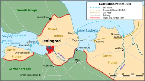 Siege of Leningrad (winter 1941)