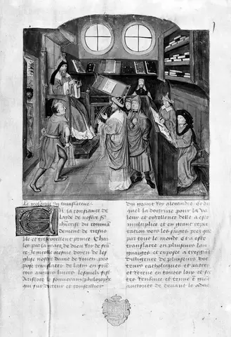 Aristotle, Ethicques de Aristotle, 14th C