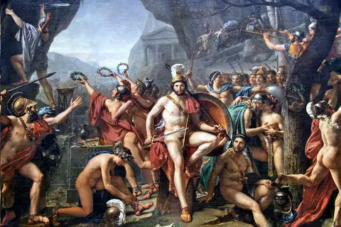 Léonidas aux Thermopyles (Jacques-Louis David)