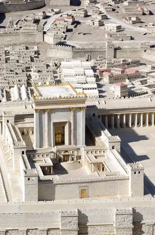 Jerusalem Modell BW 3