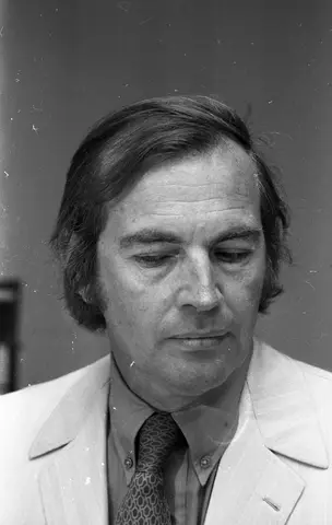 Heart transplant pioneer Barnard here on Visit.