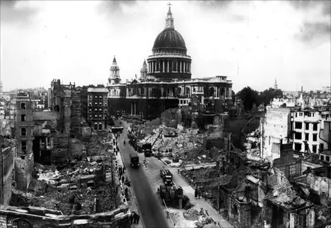 St Paul destroyed