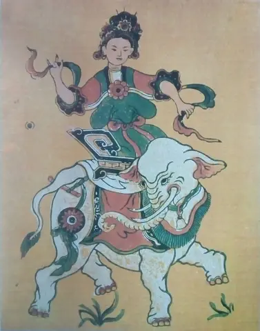 Ba trieu cuoi voi