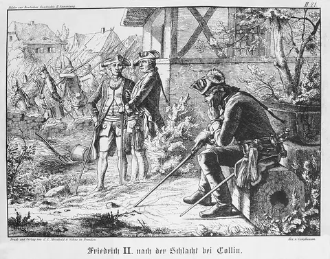 Camphausen Friedrich II. n. Collin