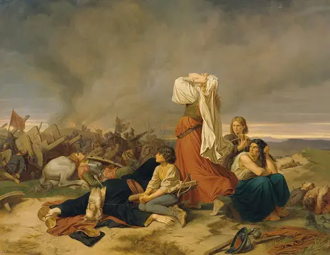 Christoph Christian Ruben - Die Schlacht bei Lipan 1434 - 3728 - Kunsthistorisches Museum