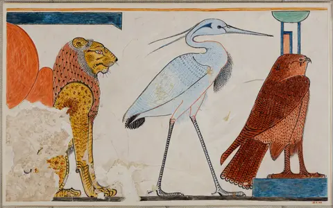 Vignette from the Book of the Dead, Tomb of Nefertari