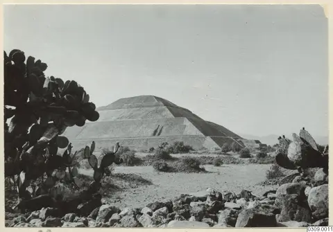 pyramid, ruin, fotografi, photograph