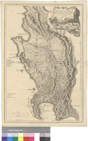 The Dutch Colony of the Cape of Good Hope [Material cartográfico]