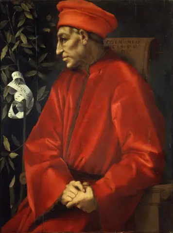 Pontormo - Ritratto di Cosimo il Vecchio - Google Art Project