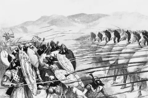 Scene of the Battle of Plataea