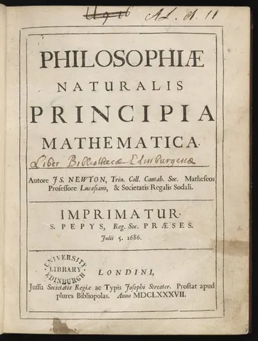 Principia Philosophiae Naturalis Principia Mathematica