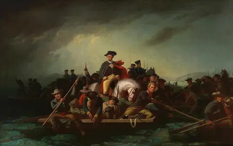 Washington Crossing the Delaware 1856-71 George Caleb Bingham
