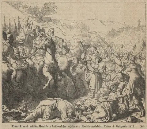 Bitva u Živohoště (Česko-moravská kronika, 1868)