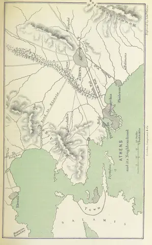 map from "A General History of Greece from the earliest period to the death of Alexander the Great. With a sketch of the subsequent history to the present time. [Abridged and adapted from "A History of Greece," with additional chapters covering the period 404 B.C. to 1862 A.D.]".