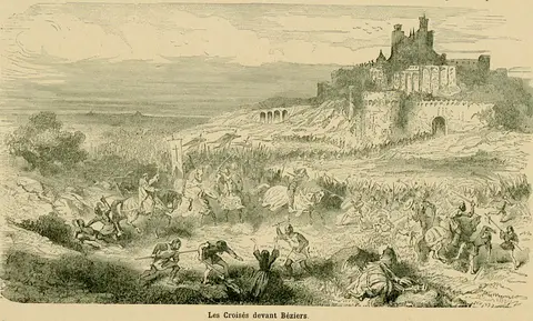 Les Croisés devant Béziers (1209)