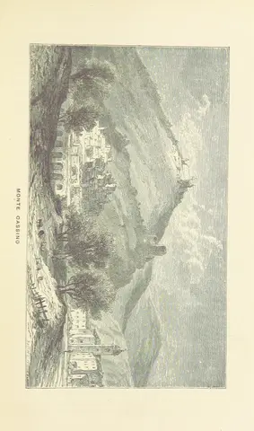 Battle of Monte Cassino from "Rambles in Naples. An archæological and historical Guide ... Third edition, etc".