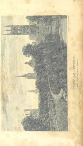 University of Oxford from "[The Oxford University and City Guide ... New edition, with ... additions.]".