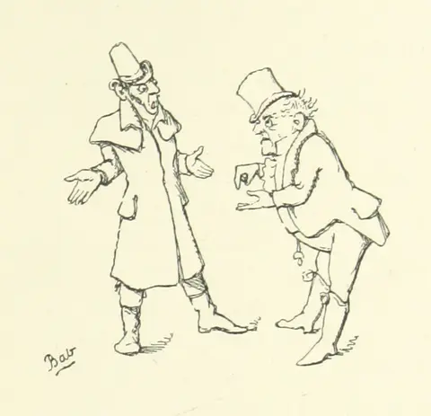 Image from page 139 of Songs of a Savoyard. [Lyrics from the operas by W. S. Gilbert, performed at the Savoy Theatre.] ... Illustrated by the author