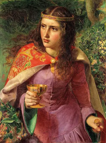 Queen Eleanor (Frederick Sandys, 1858)
