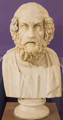 Homer bust, Farnese collection (Naples)