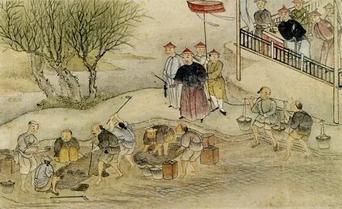 Destruction of opium in 1839