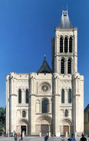 Basilique St Denis façade ouest St Denis Seine St Denis 20