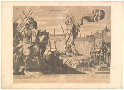 The colossus of Rhodes