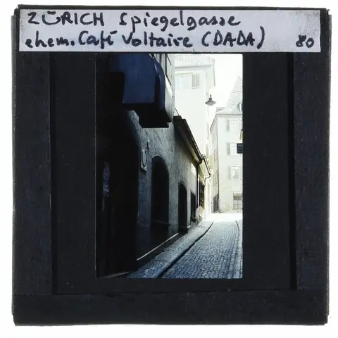 Zürich, Cabaret Voltaire, Zürich,  Spiegelgasse