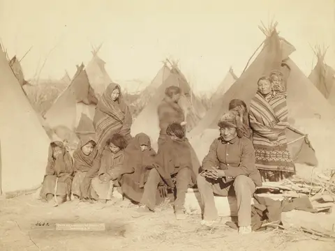 Grabill - Survivors of Big Foots band - Survivors of Wounded Knee Massacre