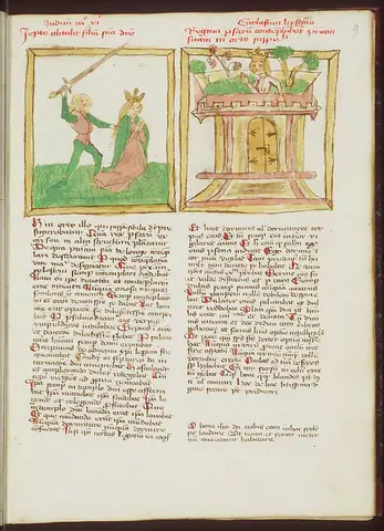 Semiramis, queen of Assyria meditating in the hanging gardens of Babylon