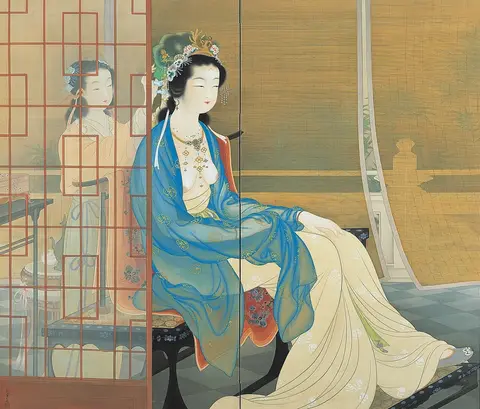 Yang Guifei by Uemura Shoen (Shohaku Art Museum)