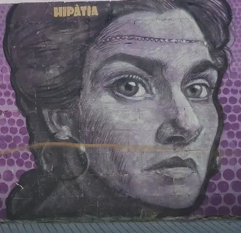 Mural feminista de Gandia - Hipàtia